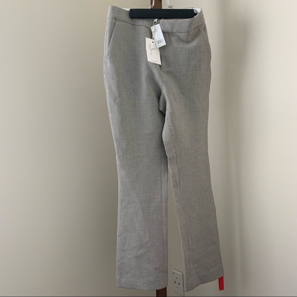 Joie Tabanica Plaid Pants in Camel.